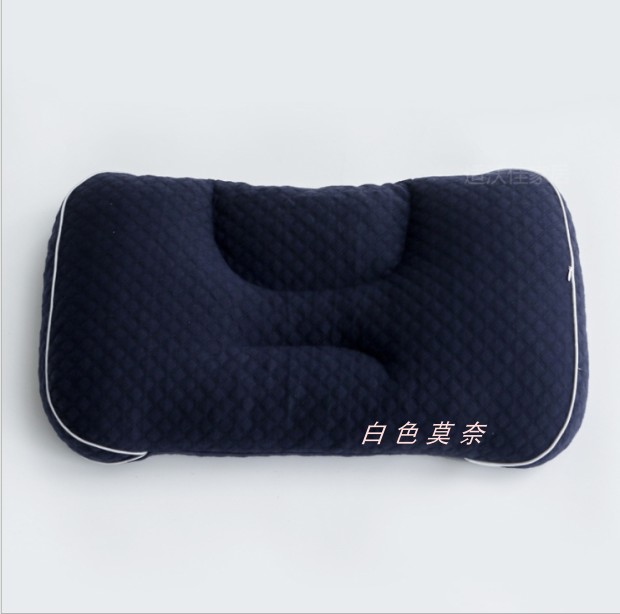 日本PE软管枕头立n体分区枕头保健枕芯学生O枕头颈椎助眠枕单人