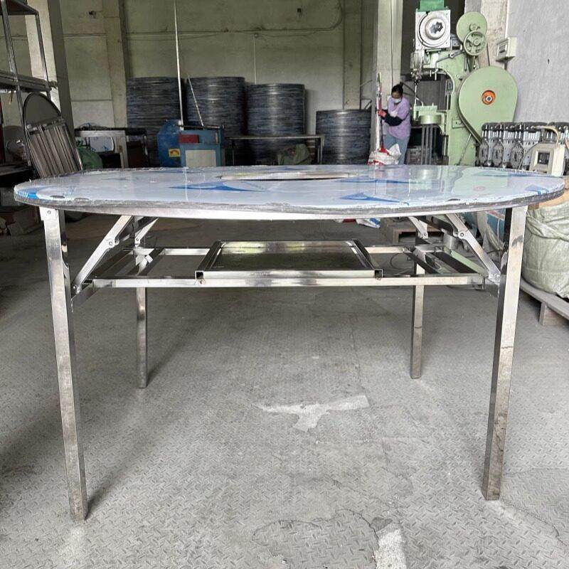 加厚全不锈钢放卡式炉火锅桌配钢圈炉架方桌圆桌摆摊餐桌可定制,住宅家具,不锈钢/PVC餐桌,淘宝优惠券,粉丝福利购,淘宝优惠卷