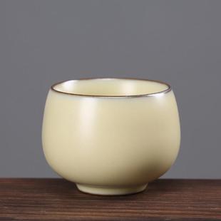 熹言官窑主人杯单杯男士茶杯功夫茶单个陶瓷杯个人专用茶具品茗杯