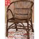 天然藤椅三件套阳台茶桌椅组合单人藤椅子靠背椅客厅庭院休闲腾椅