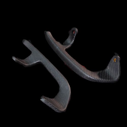 春风极核AE8 ZEEHO原厂扶手改装斜纹Q碳纤维哑光黑件外壳