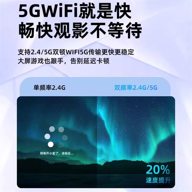 家庭影院智能投g影仪 电动对焦4k投影仪 户外投影超高清办公投影
