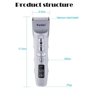 kemei professional hair clipper electric hair trimVmer hair