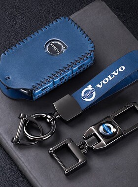 专用于沃尔沃钥匙套2j020款xc60 xc40 s90 xc90 s60l v40钥匙包扣