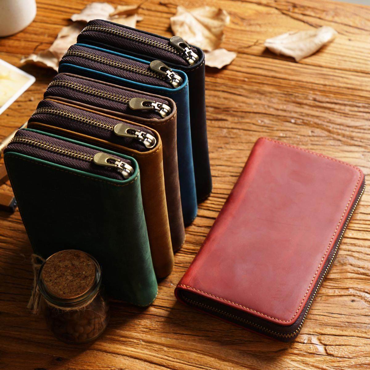 原创头层皮拉链钢笔盒收纳包复古牛皮多支装大容U量多功能文具盒,文具电教/文化用品/商务用品,笔袋,淘宝优惠券,粉丝福利购,淘宝优惠卷