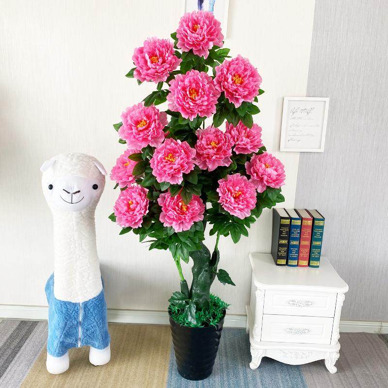 仿真花假花客厅落地装饰品