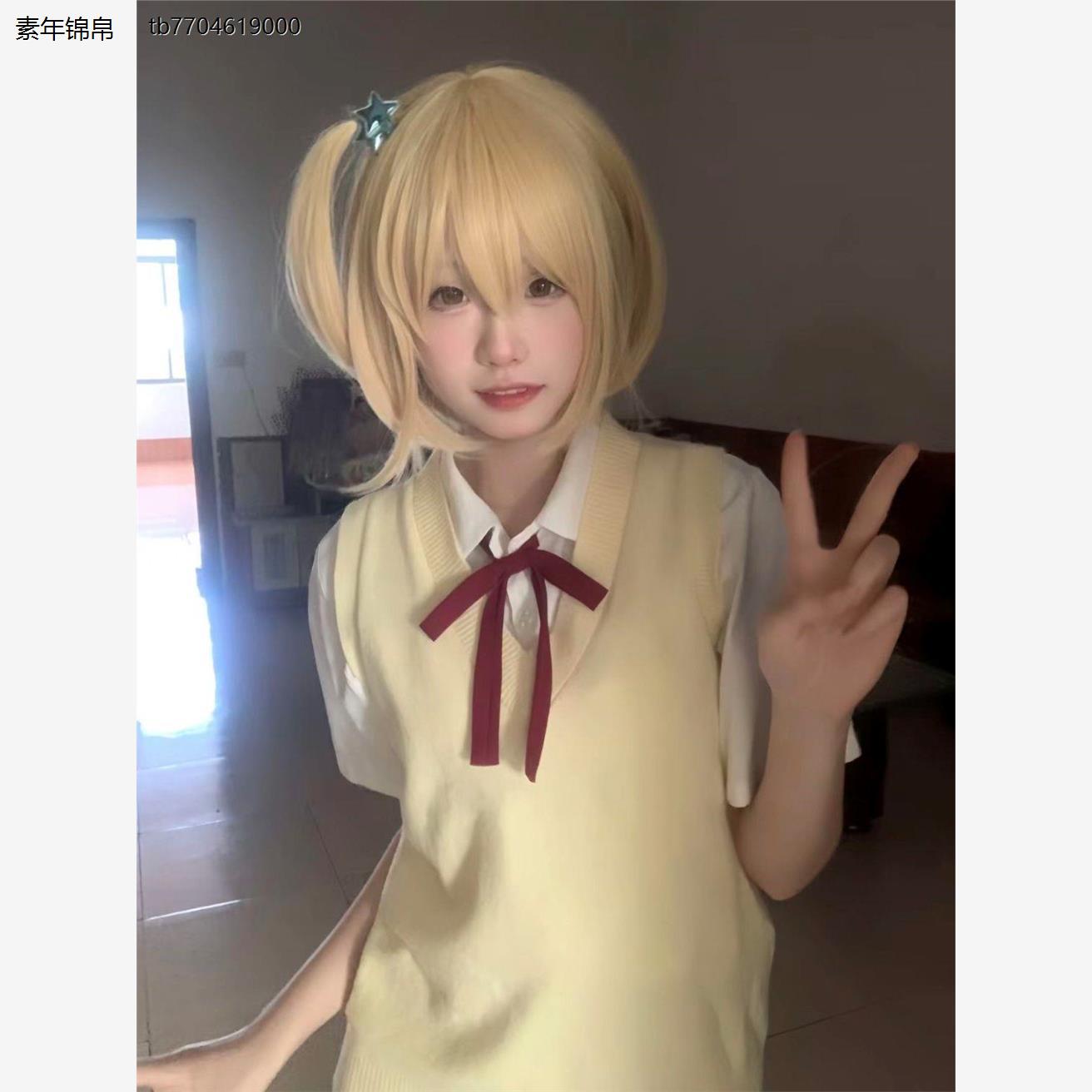 谷地仁花cos服轻音少女中野外穿服动漫jk制服play日系毛衣。现货