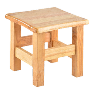 圆木凡品小板凳家用方凳小凳子实木客厅茶几凳子圆凳子小木凳榫卯