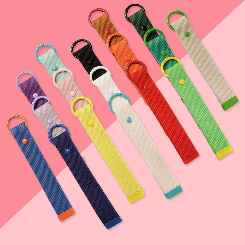 行李箱飘带烫标个性钥匙链挂扣带