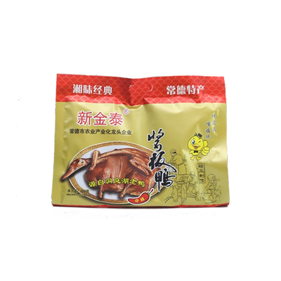 新金泰烘烤卤制开袋即食撕开拌油