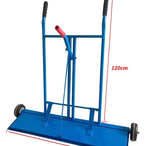 车间用除铁器手推式吸铁车除铁车磁力清扫车强磁吸铁器自卸式推车