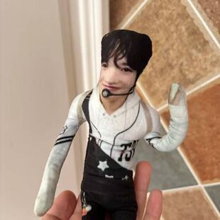 藤永咲哉抽象老鼠sakuya干棉花娃娃明星公仔玩偶全身骨架可摆造型