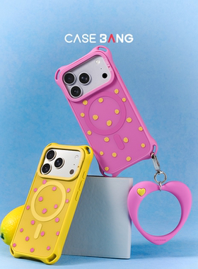 【新色发售】CASEBANGx小四角手机壳波点圆舞曲系列适用iPhone17ProMax/17Pro/16ProMax/16Pro可拆卸磁吸苹果