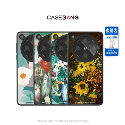 CASEBANGx德基艺术博物馆联名花花世界系列一体手机壳适用OPPOfindX8/vivoX200/三星S25/小米15/红米K80