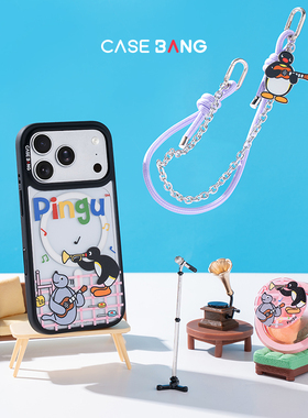 CASEBANGx pingu联名奇趣礼盒适用iPhone17ProMax/17Pro/16/15/14ProMax/16/15Pro磁吸新款情侣苹果手机壳