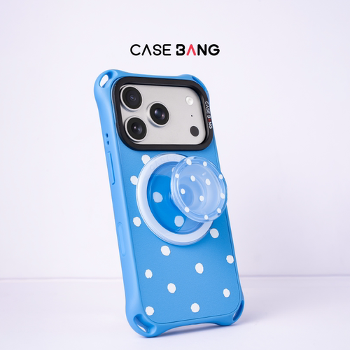 CASEBANGx海上波点系列磁吸气囊手机伸缩可拆卸防摔波点支架