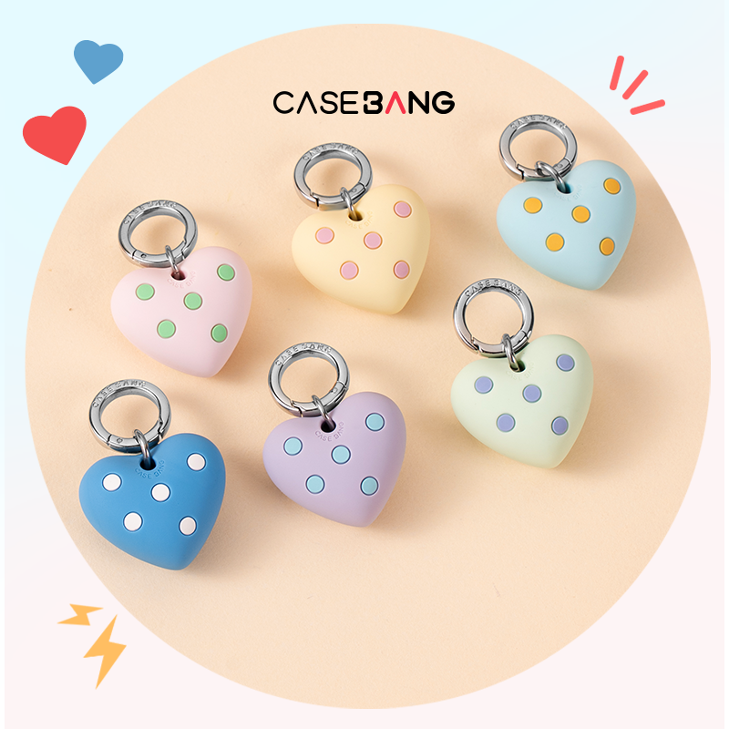 CASEBANG糖心风暴系列小爱心挂件适用于全系列mini短挂链