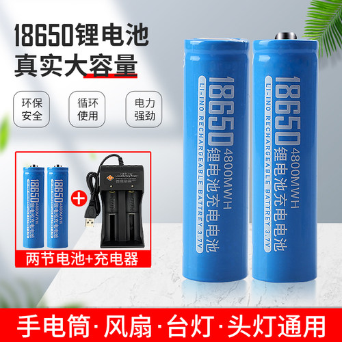 芯伊航18650锂电池+充电器套装