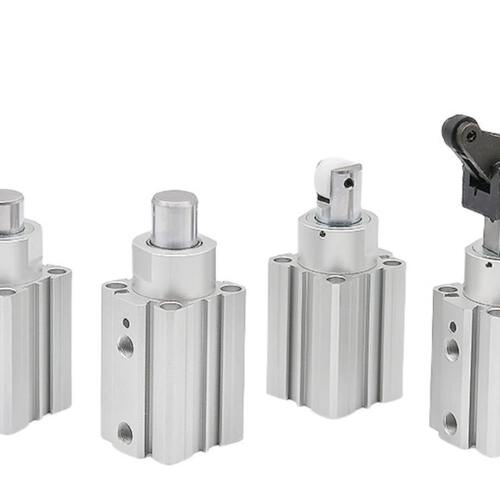 阻挡气缸TWQ/TTQ32/40X10X15/20/25/30SC-B-R-K流水线阻挡器带锁