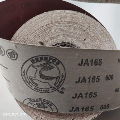 进口鹿牌JA165软布砂带10cm宽100长砂布卷其他宽度可订做