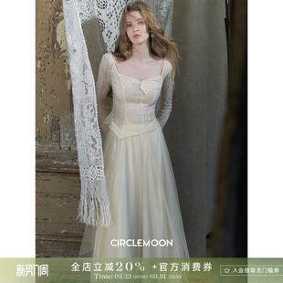 绝美小衫 浮雕宫廷风收腰鱼骨上衣女春季 缇香花烛 CIRCLEMOON