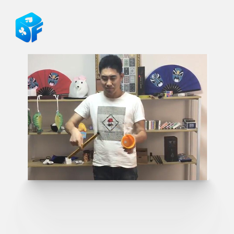 现货速发高品质棒变花羽毛花闪现花束空盆出台魔术道具花类魔术年