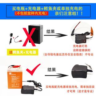 晟阳4伏电子秤蓄电池SY4504v4ahSY6456v5通用电瓶吊秤台秤称专用