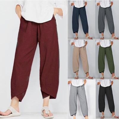 S-5XL women plus size Casual trouser casual lady loose pants
