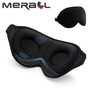 3D Memory Foam Silk Sleep Mask Soft Unisex Eye Patches Comfo
