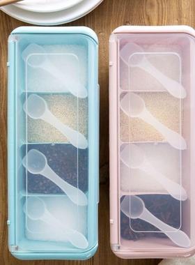 Seasoning Box Condiment Storage Container Rack Spice Jar