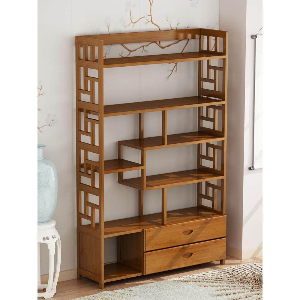 新中式多宝阁博古架茶叶展示陈列柜客厅古董小摆件置物架隔断架子,住宅家具,多宝格/博古架,淘宝优惠券,粉丝福利购,淘宝优惠卷