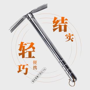 巜园艺工具锄草小锄头全钢种花种菜家用小花锄多功能户外挖土洋镐