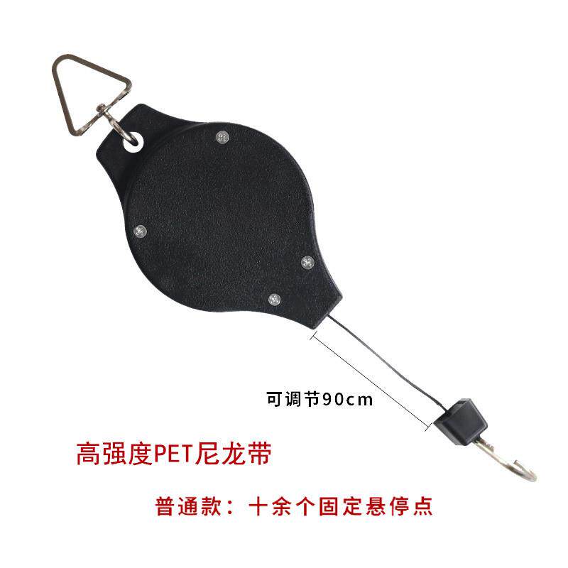 可伸缩挂钩创意家居园艺升降挂钩吊钩悬挂式吊盆吊兰花盆挂吊