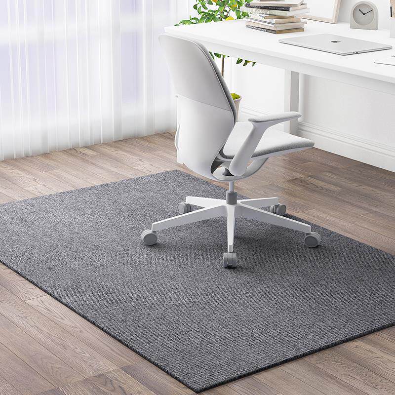 电脑椅专用地垫书房学习桌专用椅子转椅地毯家用耐磨地板保护垫