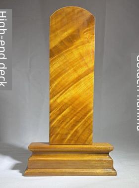 金丝楠木排位牌供奉祖先神主牌父母历代宗亲天地牌祠堂仙家用定制