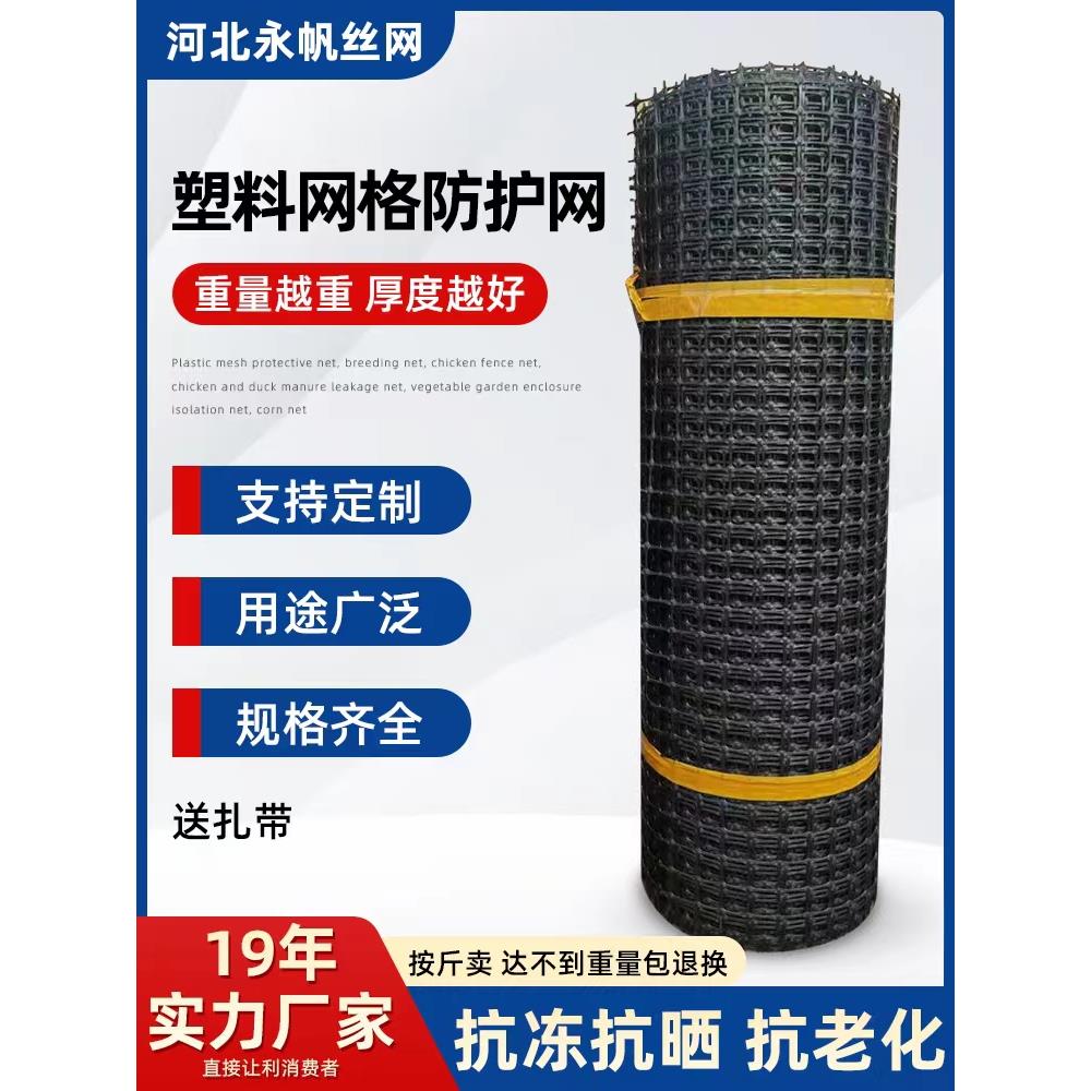 塑料网格防护网养殖网养鸡围栏网菜园栅栏隔离网家用圈玉米网户外