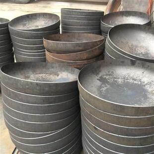 碳钢封头管帽异形焊接盖冲压定做堵头管道椭圆铁水灌钢管封头
