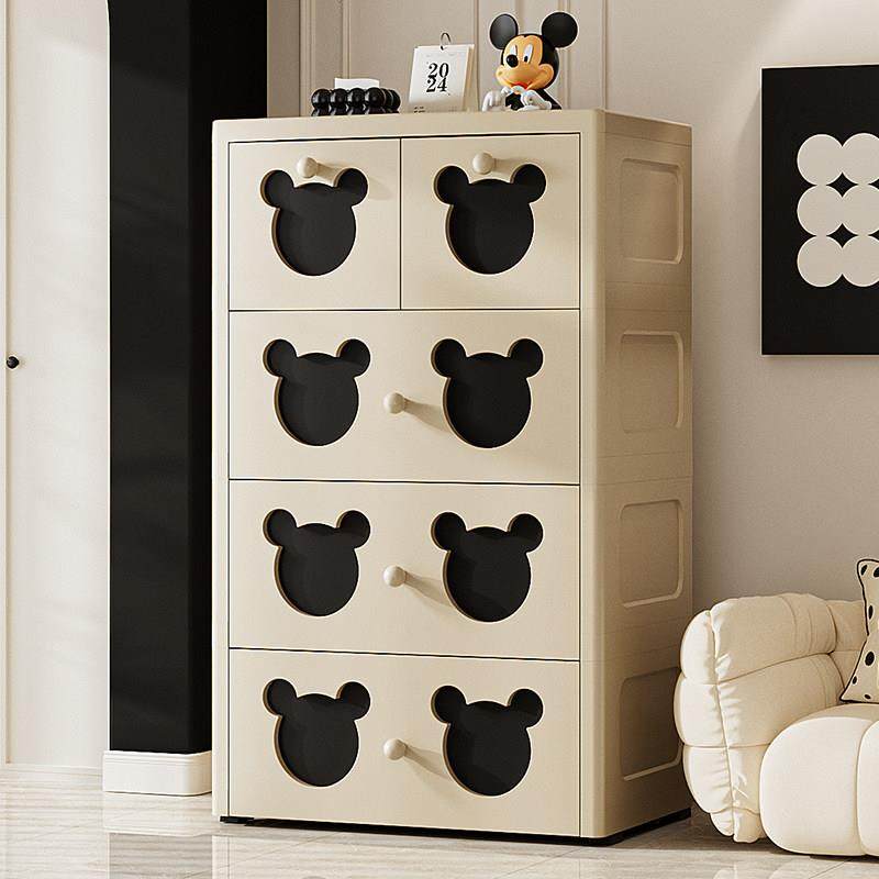 加大抽屉式收纳柜储物箱多层家用置物柜婴儿童衣服五斗橱宝宝衣柜,收纳整理,鞋柜,淘宝优惠券,粉丝福利购,淘宝优惠卷