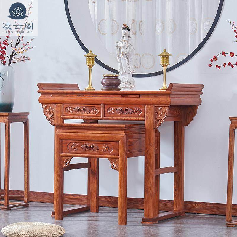 实木神台供桌香案家用花梨木佛台柜供台中式中堂佛台刺猬紫檀佛龛,住宅家具,供桌,淘宝优惠券,粉丝福利购,淘宝优惠卷