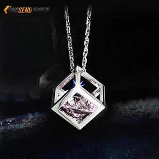 2023新款创意汽车水晶挂饰女士车内后照镜挂件车载水晶吊坠摆件