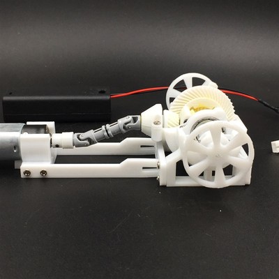 汽车差速器动态演示模型开放式带差速锁3D打印产品