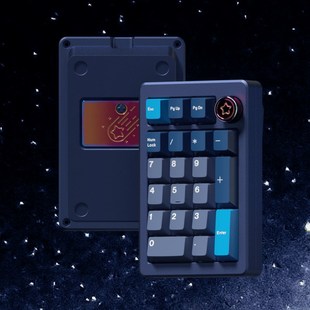 客制化机械键盘三模Pad热插拔数字区小键盘Gas结构CNC金属铝坨坨