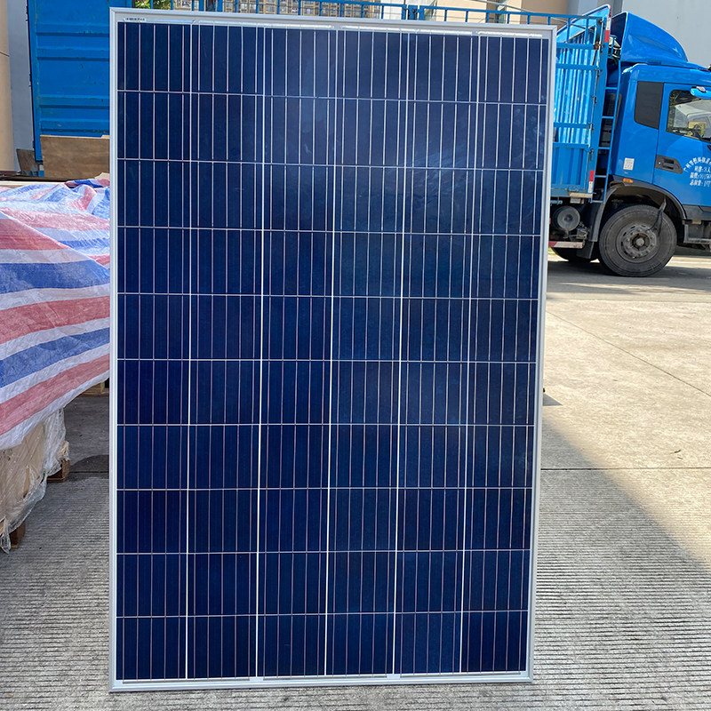300w330w350w380w太阳能板发电板渔船家用24V电站系统光伏电池板