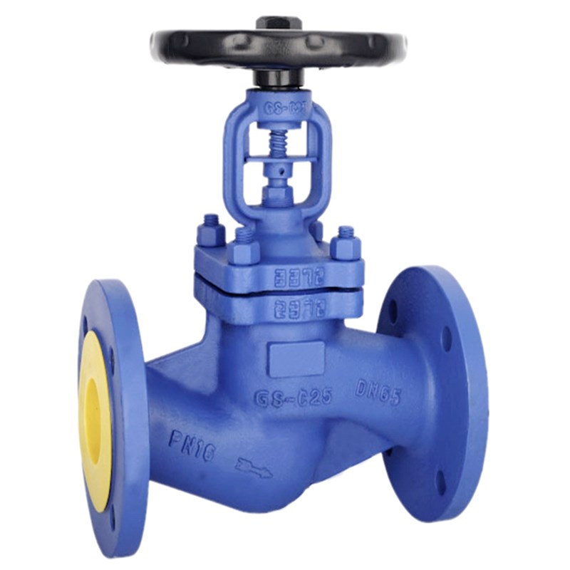 法兰波纹管截止阀 铸钢高温蒸汽导热油WJ41H-16C手轮旋转式切断阀