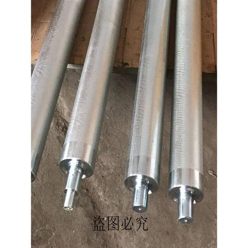 压花滚筒张紧主被动轮流水线包胶辊传送带不锈钢动力滚轴输送线机