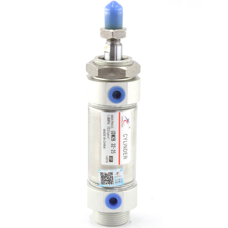 星辰气缸迷你不锈钢SMC气缸CDM2B32-25/CM2B32-80 32-75 32-100