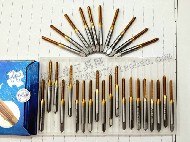 涂钛台湾TOSG挤压丝攻/p挤压丝锥M1.6/m2/m2.5/m3/m4/m5 m6