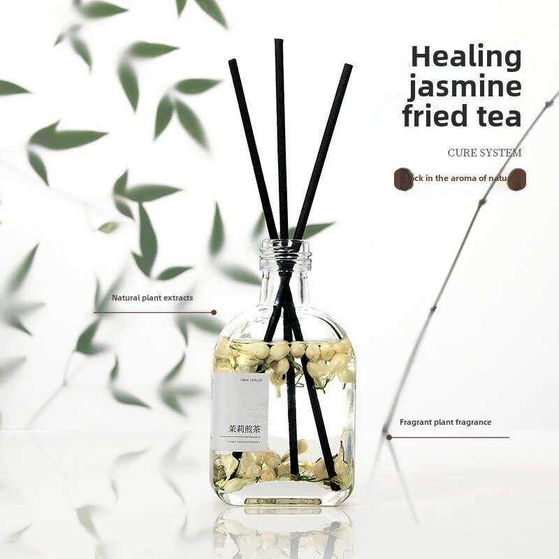 茉莉煎茶干花液体香薰乌木玫瑰厕所清新除臭卧室居家无火藤条香氛,家居饰品,香薰摆件,淘宝优惠券,粉丝福利购,淘宝优惠卷