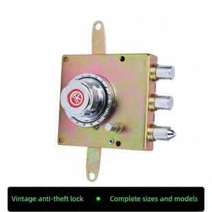 老式自动锁门锁空鹰防撞锁防盗门锁芯升级十字防撞锁更换佳威石牛