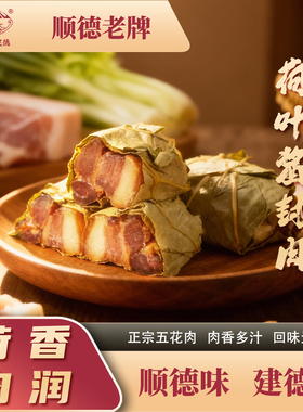 容奇建德荷叶酱封肉正宗广式秘制酱五花腊肉广东特产年货手信腊肉
